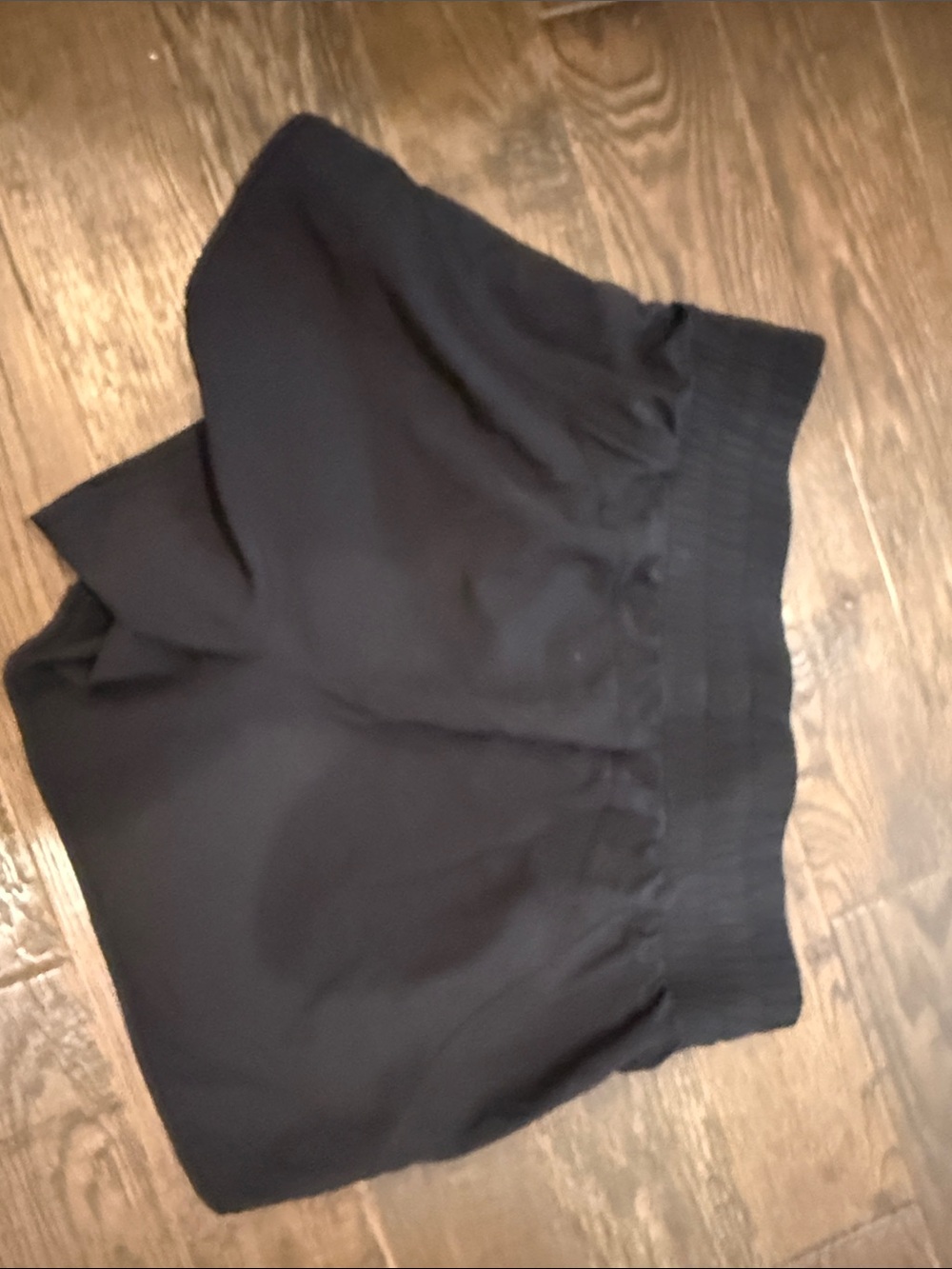 Avis Black Women's Athletic Shorts - Comfortable Everyday Fit - Picture 3 of 3
